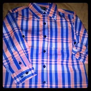 Youth Boys Plaid Shirt